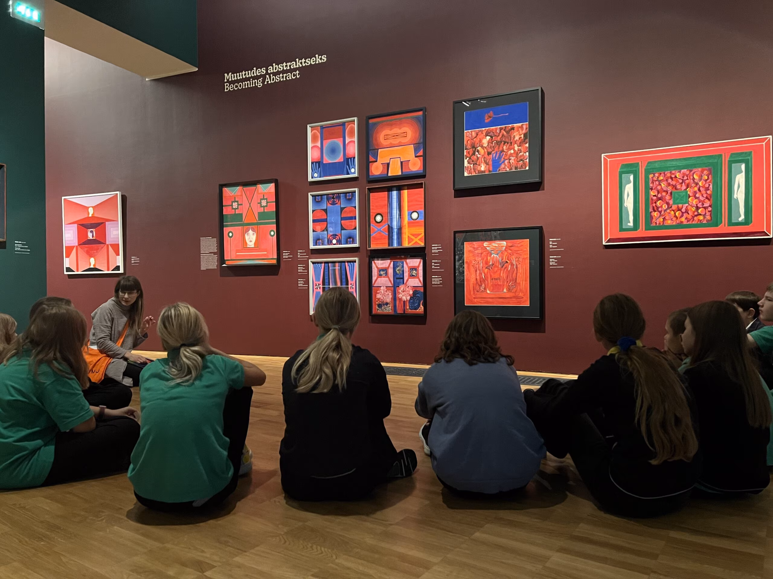 Muuseumitund Kumu kunstimuuseumis.